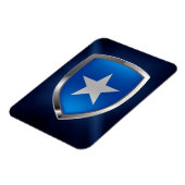 ソマリア金属エンブレム マグネット (左側)