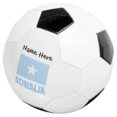 ソマリア ソマリ国旗 ブラック パーソナライゼーション サッカーボール (3/4)
