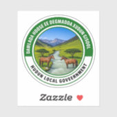 ソマリア、フドゥンの町の封印 シール (シート)