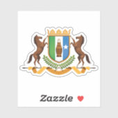 ソマリア、プントランド州の紋章 シール (シート)