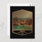 ソマリア ポストカード (正面/裏面)