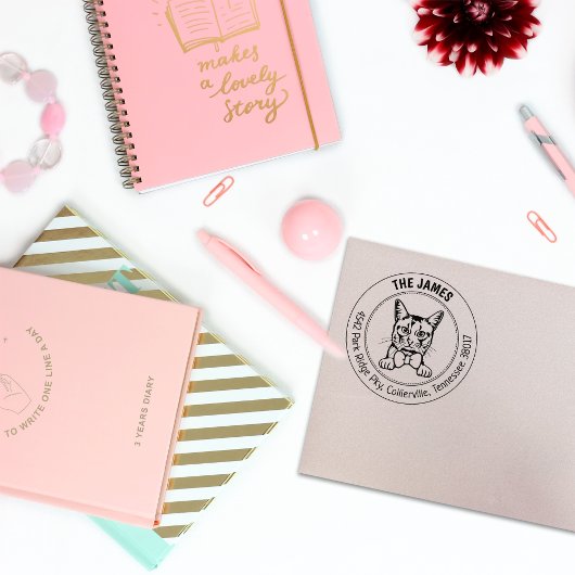 ソマリカスタムアキャット差出人住所 ラバースタンプ