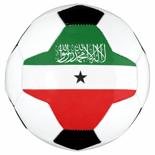 ソマリランドの旗 サッカーボール (正面)