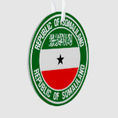 ソマリランド丸エンブレム オーナメント (正面)