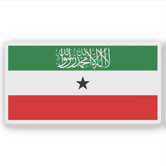 ソマリランド共和国国旗（1996年 – 現在） シール (正面)