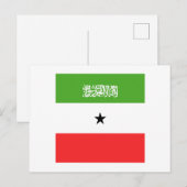 ソマリランド国旗の紋章 ポストカード (正面/裏面)