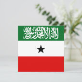 ソマリランド国旗 カード (スタンド正面)