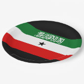 ソマリランド国旗 ペーパープレート (アングル)