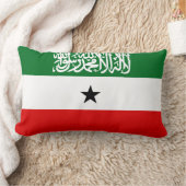 ソマリランド国旗 ランバークッション (ブランケット)
