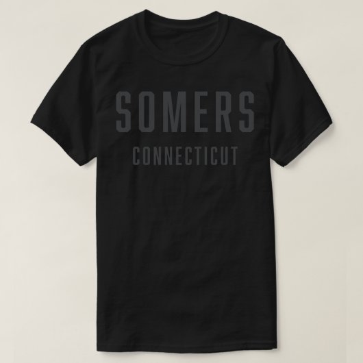 ソマーズ・コネチカットTシャツ Tシャツ (デザイン正面)