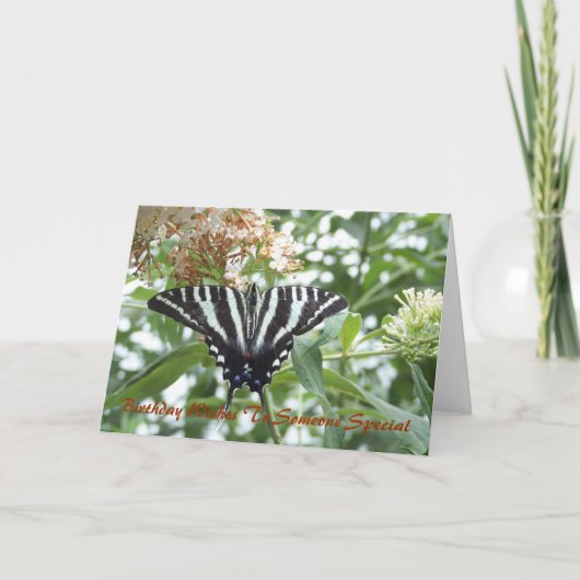 ソムへの誕生日の願い… カード (正面)