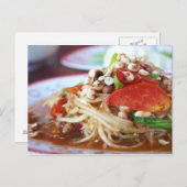 ソムトゥム ポストカード (正面/裏面)