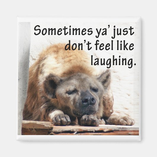 ソムバーハイエナ マグネット (正面)