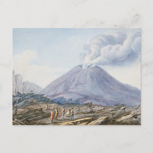 ソムマとヴェブの間のアトリオディカヴァッロの見解 ポストカード (正面)