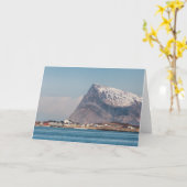 ソムマロアイランドノルウェー カード (黄色い花)