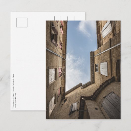 ソムミエールフランス ポストカード (正面/裏面)