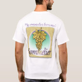 ソムリエシンボルM Tシャツ (裏面)