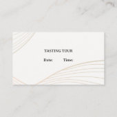 ソムリエテイスティングワイン 名刺 (裏面)