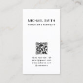 ソムリエバーテンダーカクテルナイトクラブ 名刺 (裏面)