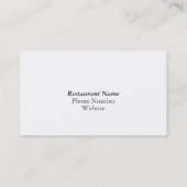 ソムリエワインボトル 名刺 (裏面)