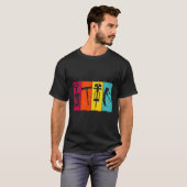 ソムリエワイン飲む試飲コルスクリューワインオープン Tシャツ (正面フル)