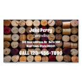 ソムリエ酒店 マグネット名刺 (正面)