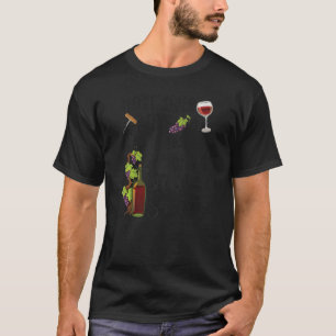 ソムリエ・ワイン飲むテイスティングガールオーバー男の子 Tシャツ