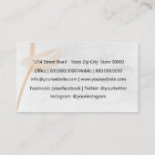 ソムリエ 名刺 (裏面)