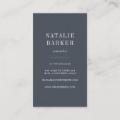 ソムリエ | Winemaker |ワイン業界 名刺 (裏面)