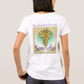 ソムリエTシャツ付きシンボル Tシャツ (裏面)
