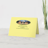 ソメイバニーのウサギの恋の記念日 カード (裏面)