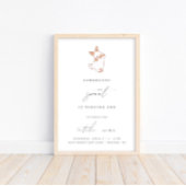 ソメイバニースイート春イースターガールズウェルカムサイン ポスター