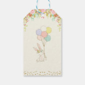 ソメイバニースウィートバニーファースト誕生日 ギフトタグ (裏面)