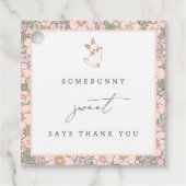 ソメイバニースウィート春イースターガールズサンキュー フェイバータグ (正面)