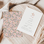 ソメイバニースウィート春イースターガールズ1st誕生日 招待状