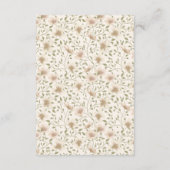 ソメイバニー春の単語の知恵のベビーアドバイス アドバイスカード (裏面)