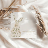 ソメイバニー春イースターフローラベビーシャワー スタンダードカクテルナプキン