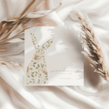 ソメイバニー春イースターフローラベビーシャワー