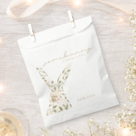 ソメイバニー春イースターフローラベビーシャワー フェイバーバッグ