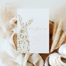 ソメイバニー春イースターフローラベビーシャワー