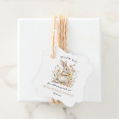 ソメイバニー特別ワイルドフラワーズ春ベビーシャワー フェイバータグ (インサイチュ)