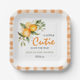 ソメイバニー特別ワイルドフラワーズ春ベビーシャワー ペーパープレート