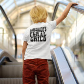 ソメイボディーフェラルチャイルドカワイイ名前をカスタムするハロウィーン トドラーTシャツ