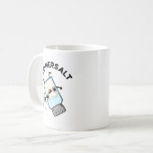 ソメルソルトおもしろいソールソルトプン コーヒーマグカップ (正面左)