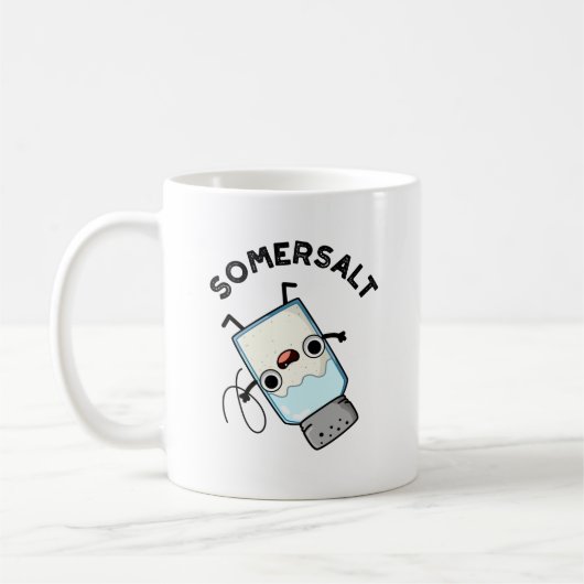 ソメルソルトおもしろいソールソルトプン コーヒーマグカップ (左)