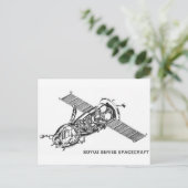 ソユズはがき ポストカード (スタンド正面)