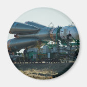 ソユーズが打ち上げに マグネット (正面)