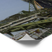 ソユーズロケットは位置に立てられる ポスター (角)