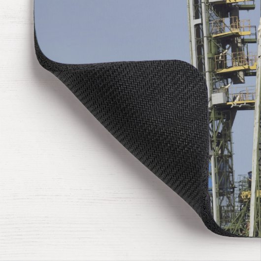 ソユーズロケットは位置4に立てられる マウスパッド (コーナー)