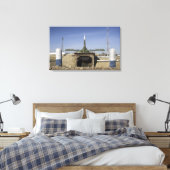 ソユーズロケットは位置6に立てられる キャンバスプリント (インサイチュ (寝室))